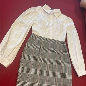 Cute long sleeve with skirt attached
